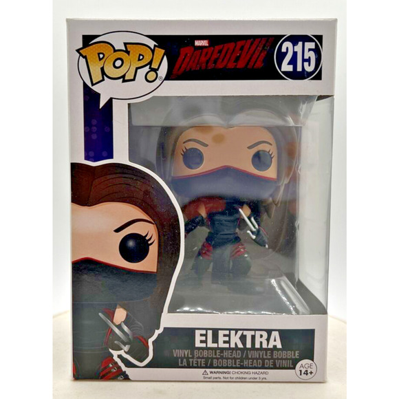 Funko Pop! Marvel Daredevil Elektra #215 F24 - Picture 1 of 6
